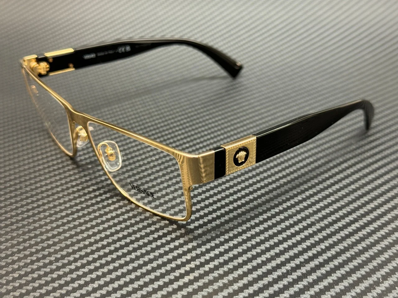 MIU MIU VMU 50B 5AK-1O1 Eyeglasses Frames Gold 50-15-135mm H9520 3