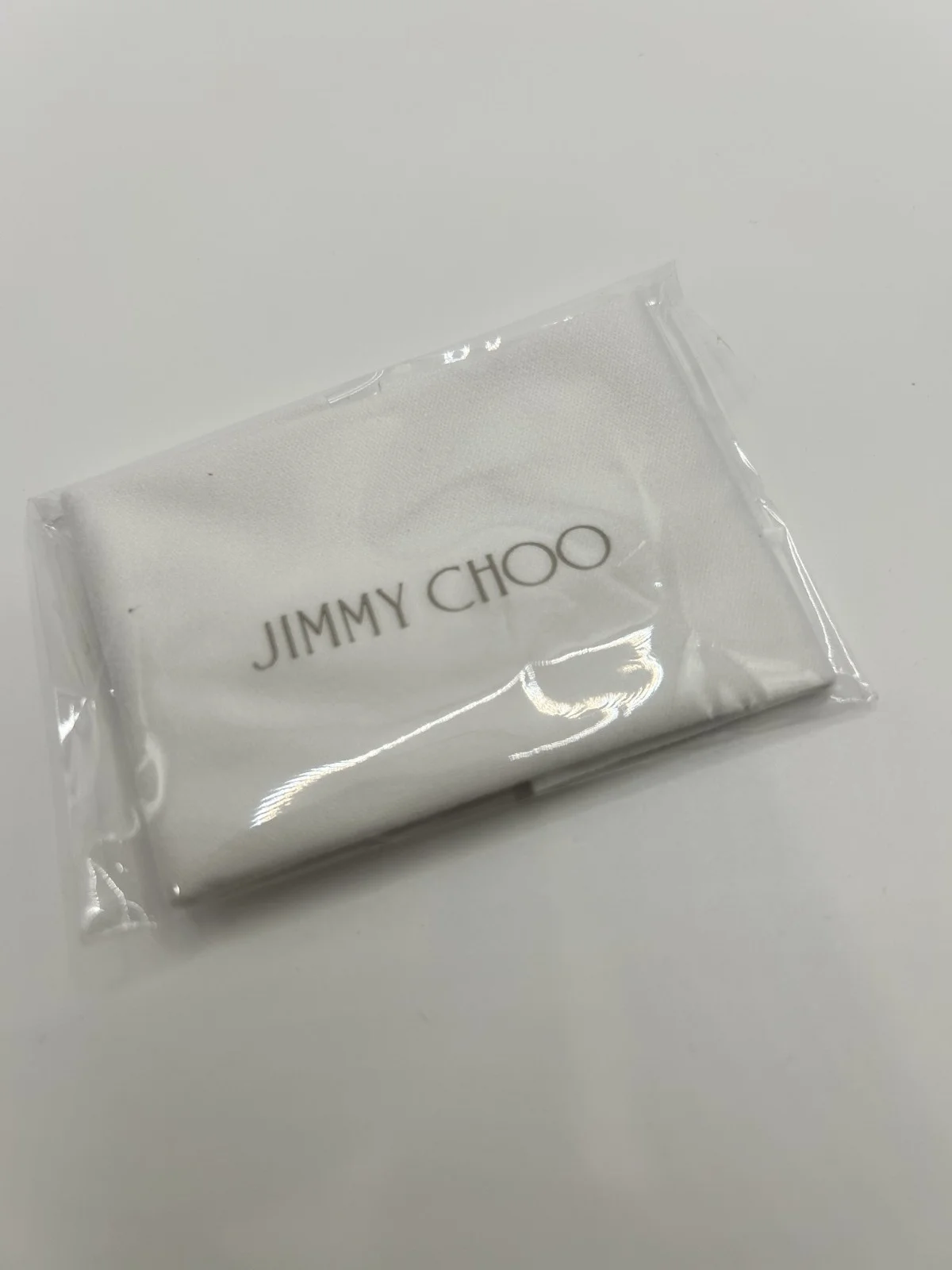 NEW JIMMY CHOO BEIGE TAN SNAKESKIN AUTHENTIC EYEGLASSES SUNGLASSES CASE W/CLOTH 2