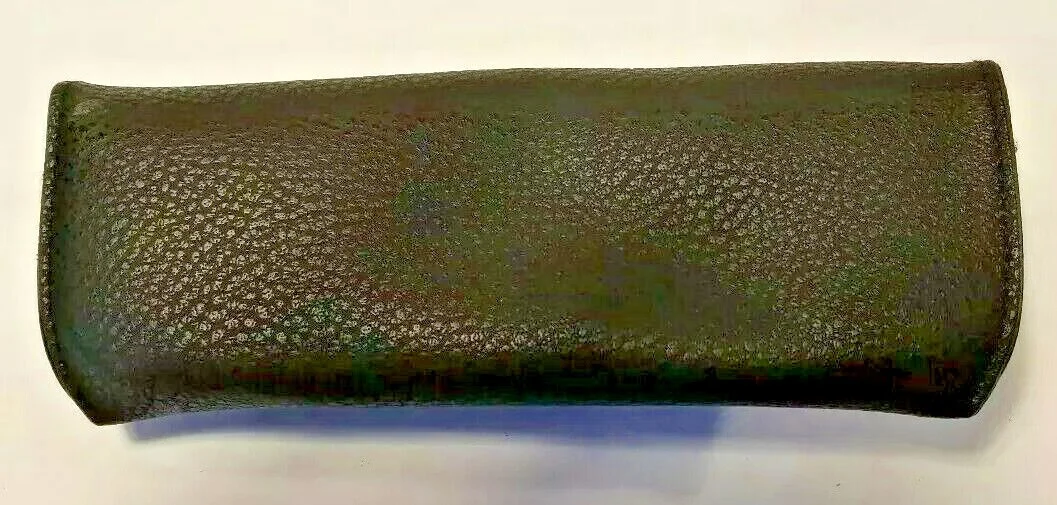 Ray-Ban Sunglasses / Eyeglasses Case BLACK w/ BLACK Liner GOLD Logo - Snap Clasp 2