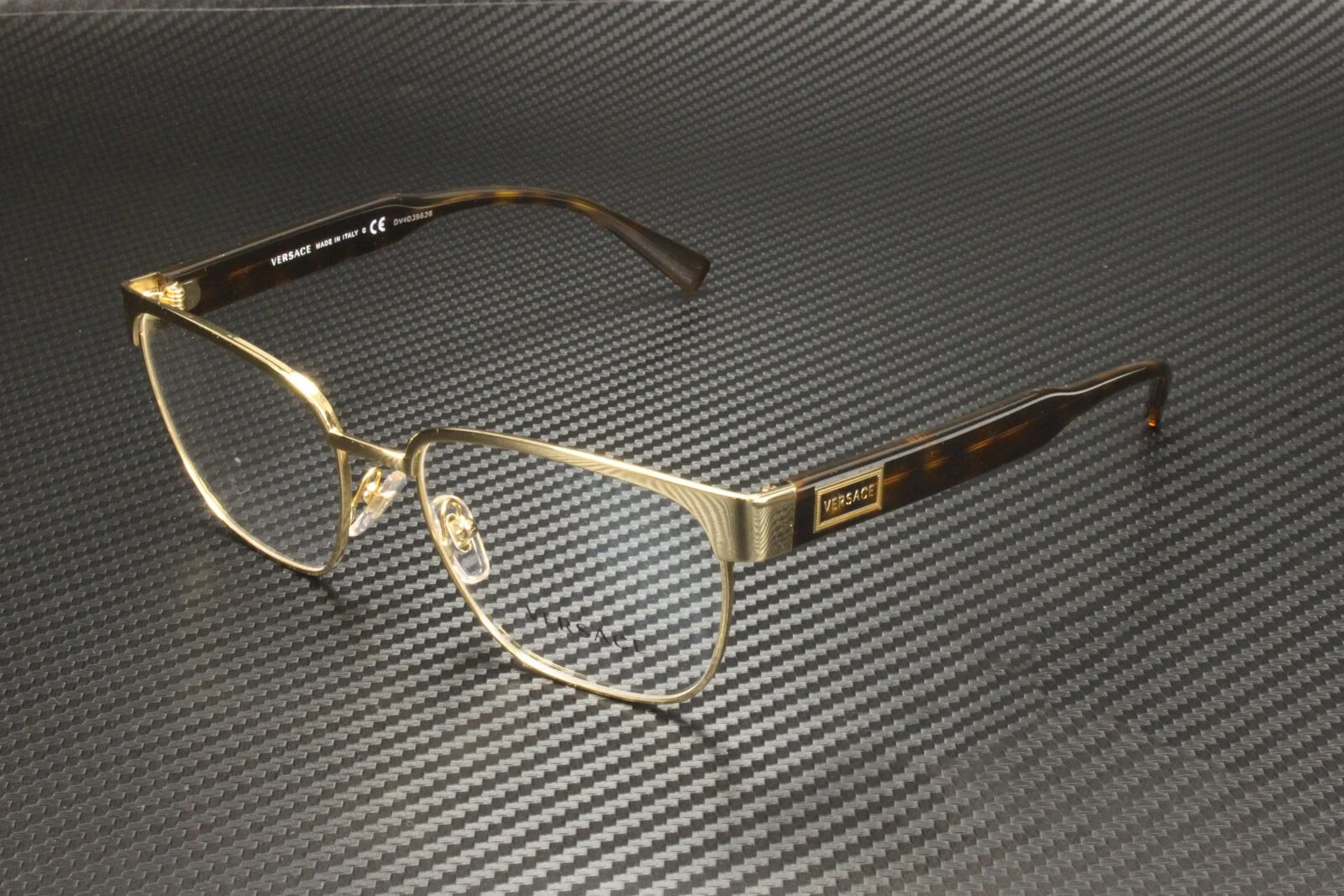 VERSACE VE1264 1460 Gold Square Men